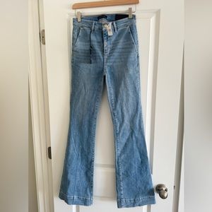 NWT Ann Taylor Flare Jeans High Rise 0